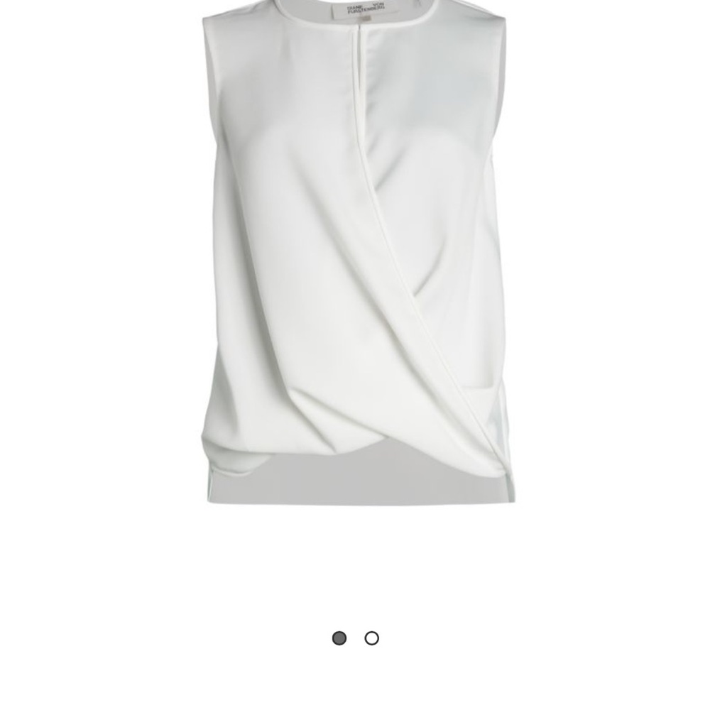 Diane von Furstenberg Daphne Wrapped Shell